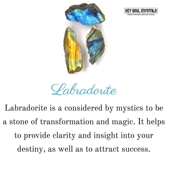 Genuine Labradorite & white Quartz bundle - Picture 10 of 11